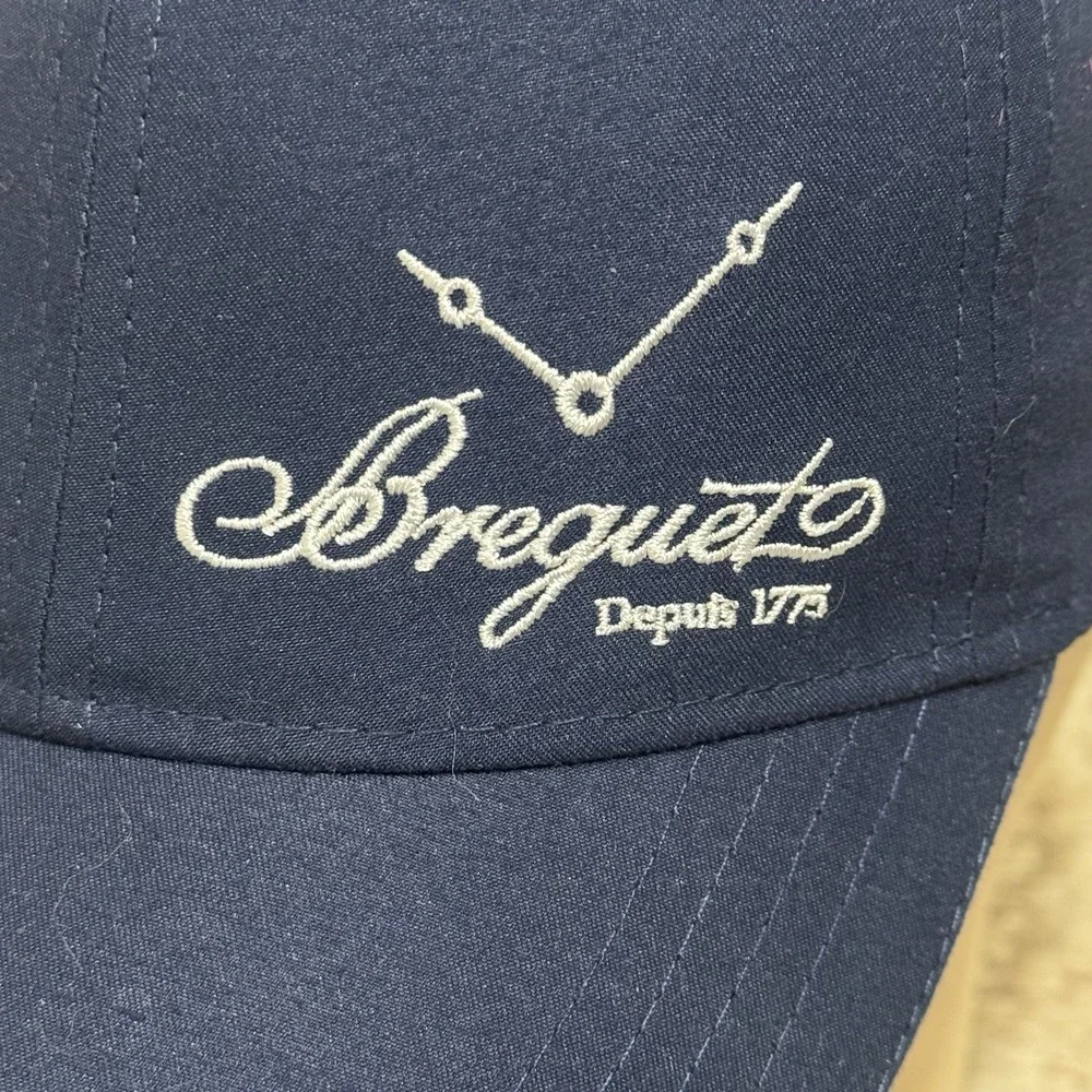 Breguet Watch 1775 Hat Cap Mens Strapback Embroidered Quiet Luxury Adjustable